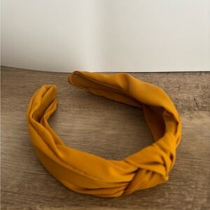 Elegant Mustard Headband